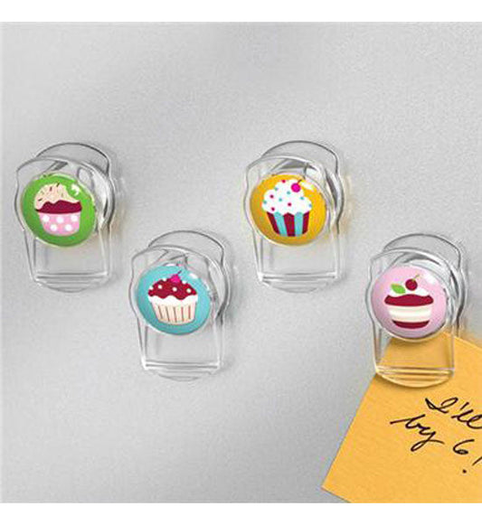 Cupcake Magnetic Clips