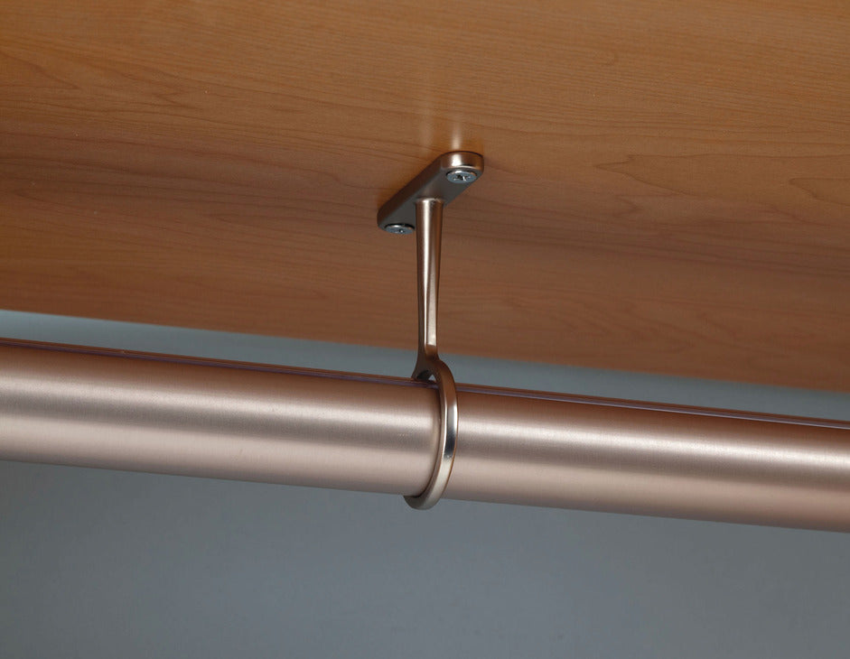 Closet Rod Center Support - Matte Nickel