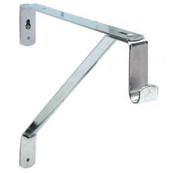 Oval Closet Rod and Shelf Support Bracket
